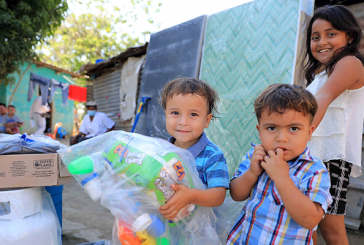 126 familias de Choloma afectadas por las tormentas Eta y Iota reciben ayuda humanitaria