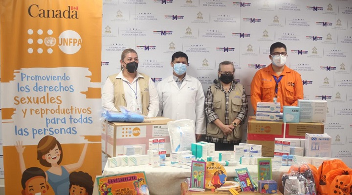 Ciudad Mujer de SPS recibe insumos médicos del Fondo de Población de las Naciones Unidas