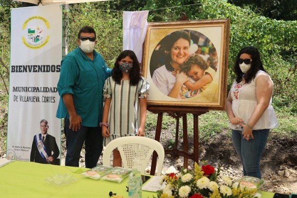 En Villanueva, Cortés: Inauguran centro de salud "Nuestra Señora de Guadalupe” en memoria a Guadalupe de Abufele