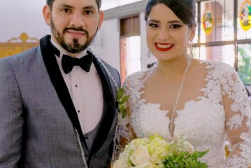 La romántica boda de Roosevelt Villeda y Karol Rodríguez