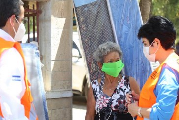 210 familias de la colonia Sitraterco de La Lima reciben ayuda humanitaria del Gobierno