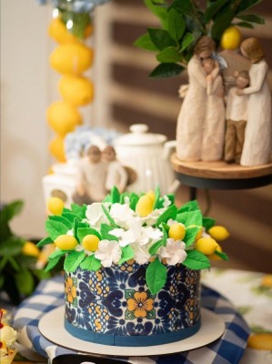 El pastel fue una creación de Signature Cakes