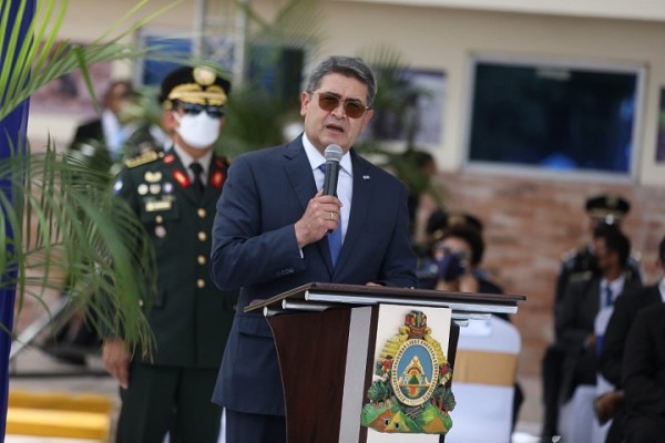 Presidente Hernández participa en celebración del Día del Policía Hondureño 