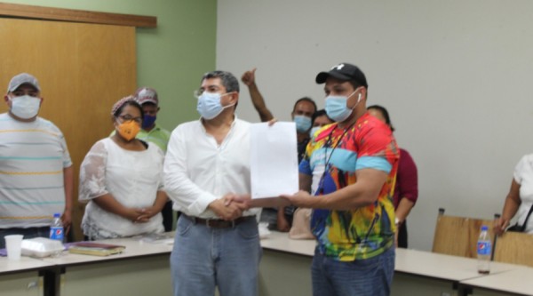 Líderes de Chamelecón y CCIVS alcanzan acuerdo para la pronta ejecución de bordos de protección