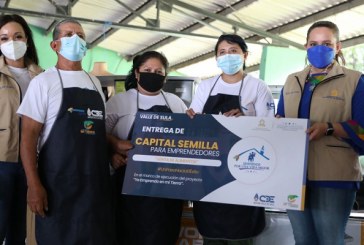 Migrantes retornados de San Pedro Sula son beneficiados por el Gobierno con capital semilla