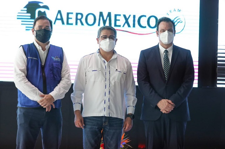 Aeroméxico iniciará operaciones en Palmerola con 3 vuelos por semana