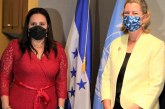 Primera Dama se reúne con Alta Comisionada Adjunta para los Refugiados