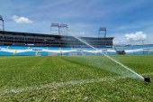 Modernizan sistema de riego en el Estadio Olímpico de San Pedro Sula