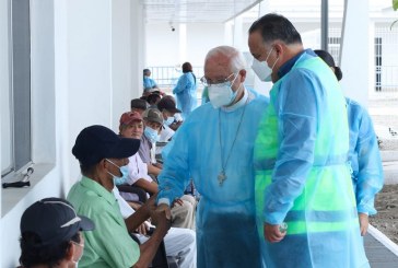 Monseñor Ángel Garachana recorrió instalaciones remodeladas de Casa Hogar de Ancianos Perpetuo Socorro