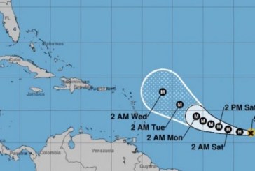 Tormenta tropical Sam se convierte en huracán en su paso por el Caribe