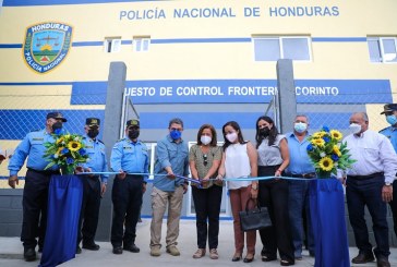 Inauguran nueva sede de la Policía Nacional en puesto de control fronterizo de Corinto