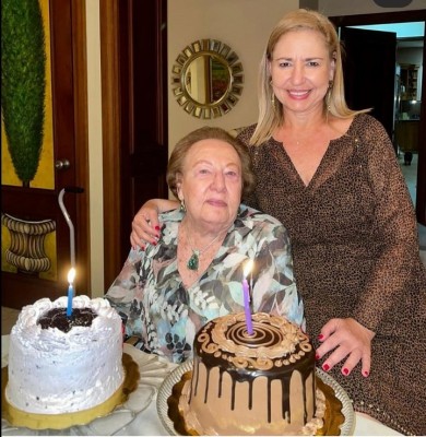 Cumpleaños de Baerta Fiszman con su hija Lisa