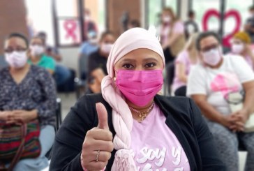 Ciudad Mujer se suma a la campaña de sensibilización y prevención contra el cáncer de mama “Yo soy y voy a”