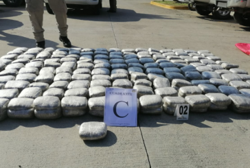 ATIC efectúa nueva incautación de marihuana en carretera CA-5, a la altura de Taulabé
