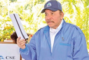 El 81.5% de la población de Nicaragua se abstuvo de votar, elecciones en las que Daniel Ortega compitió por un quinto mandato