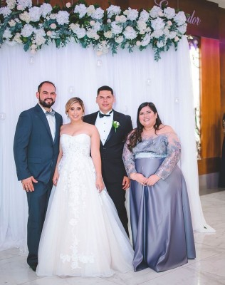 La boda Andrea Zelaya y Norman Lara