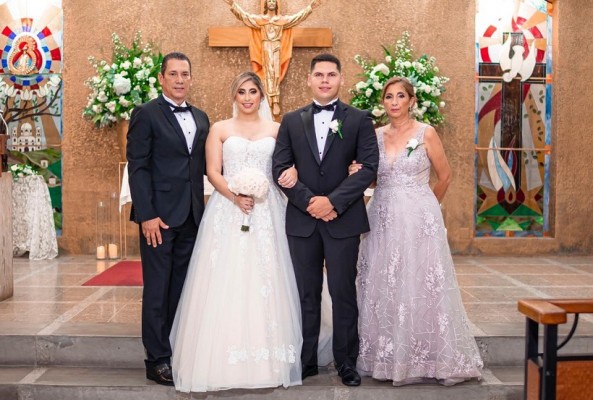 boda Andrea Zelaya y Norman Lara 