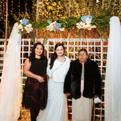 Wilson Aguilar y Bianca Caballero: una romántica boda a 12 grados en La Esperanza, Intibucá