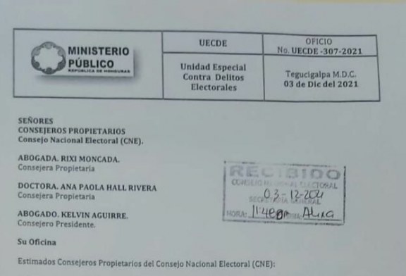 Unidad Contra Delitos Electorales investiga últimas denuncias de supuestas adulteraciones de actas electorales
