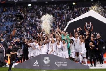 El Real Madrid se coronó capeon de la Supercopa de España