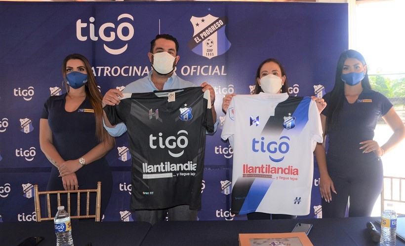 Club Deportivo Honduras El Progreso firma alianza con Tigo Sports