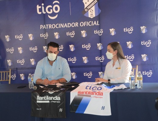 Club Deportivo Honduras El Progreso firma alianza con Tigo Sports 