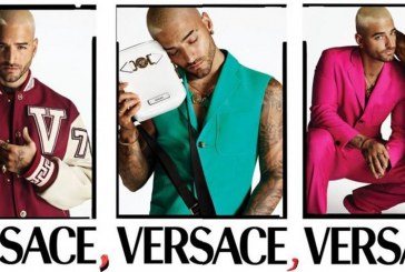 Maluma la nueva cara de Versace para la campaña primavera-verano