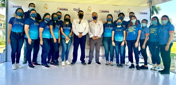 Tigo se une al programa de Escuelas Sociodeportivas de la Fundación Real Madrid en Honduras
