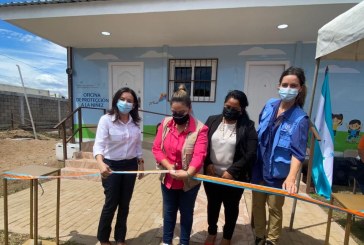 DINAF con apoyo del ACNUR y World Visión inaugura oficinas de servicios de protección a la niñez en fronteras con Nicaragua y Guatemala