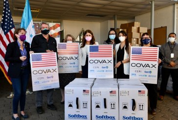 Gobierno de los Estados Unidos dona a Honduras 349,830 dosis de vacunas contra COVID-19