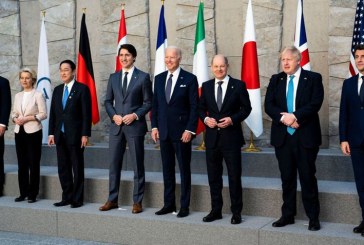Líderes del G7 acuerdan restringir a Rusia las ventas de oro y reducirán su dependencia energética