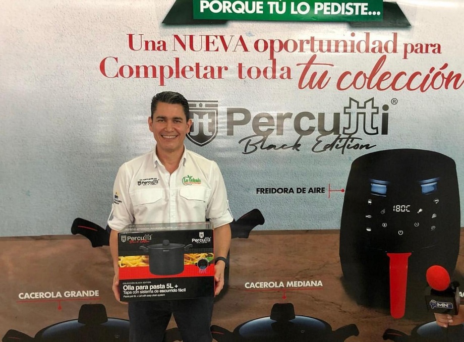 Regresa a Supermercados La Colonia la alta cocina junto a Percutti Black Edition