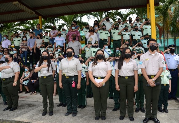 Liceo Militar de Honduras arribó a sus 39 años con solemnes actos conmemorativos 