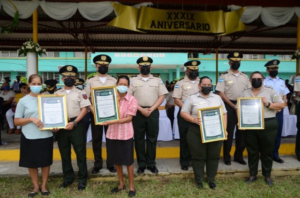 Liceo Militar de Honduras arribó a sus 39 años con solemnes actos conmemorativos 
