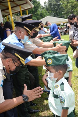Liceo Militar de Honduras arribó a sus 39 años con solemnes actos conmemorativos 