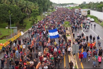 Gobierno mexicano envía despliegue militar para frenar caravana migrante