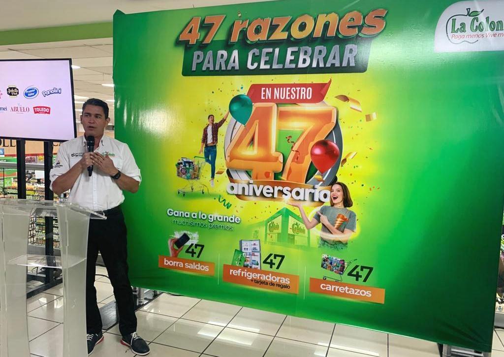 Supermercados La Colonia celebra su 47 aniversario premiando a las familias hondureñas