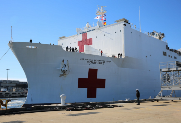 Buque hospital de la Marina de los Estados Unidos llegará nuevamente a Honduras en los últimos meses del 2022