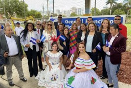 Regocijo en la comunidad catracha en Miami por inaugurar el primer parque hondureño en EEUU