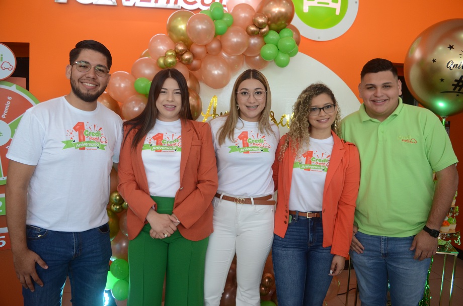 Credi Rapid La Foresta celebra su primer aniversario con muchas sorpresas para sus clientes