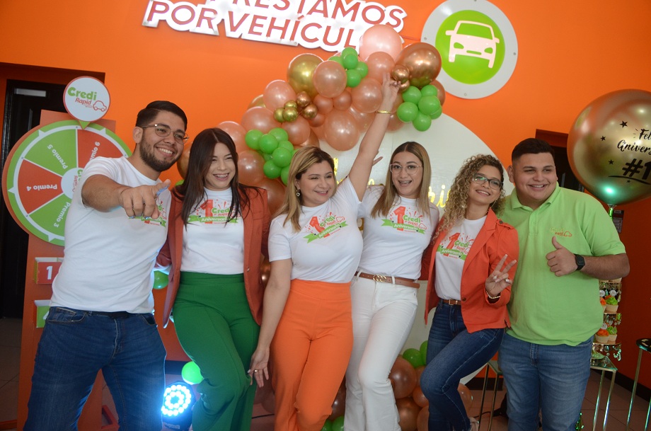 Credi Rapid La Foresta celebra su primer aniversario con muchas sorpresas para sus clientes