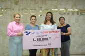 Grupo Jaremar entrega su donativo anual en efectivo a la Liga Contra el Cáncer