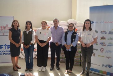Empresa privada solidaria con damnificados en el Valle de Sula