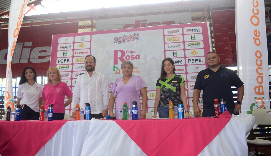 Lanzamiento de la Copa Rosa Banco de Occidente 2022 para beneficiar mujeres de bajos recursos