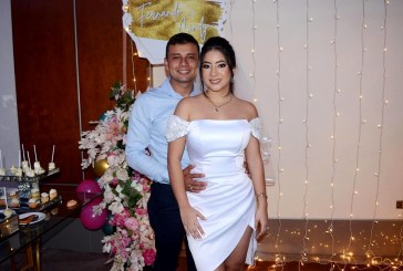 Cindy Padilla y Fernando Interiano despiden su soltería a unos días de su boda