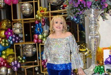 Una Disco Party celebrando el cumpleaños de Jackie Babún