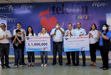 ¡Grupo Jaremar nuevamente apoya con un importante donativo a Fundación Teletón!