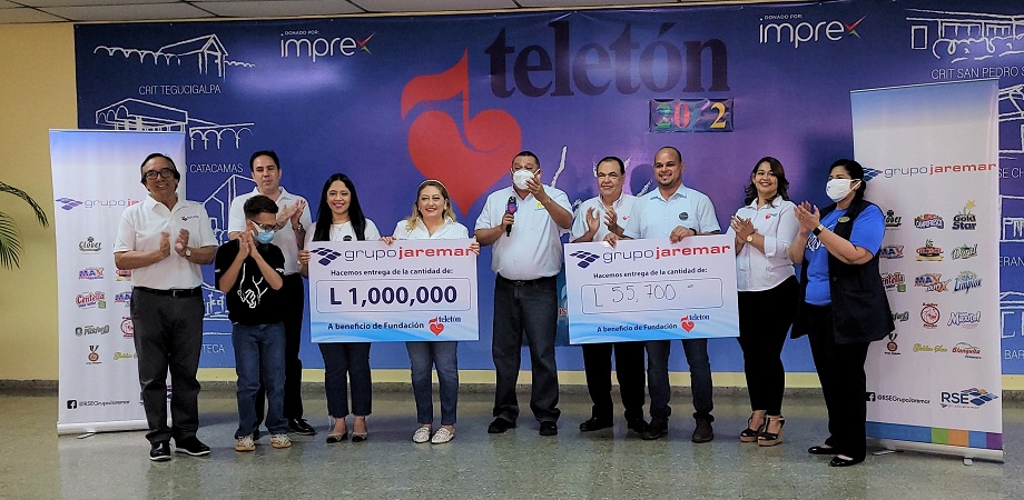 ¡Grupo Jaremar nuevamente apoya con un importante donativo a Fundación Teletón!