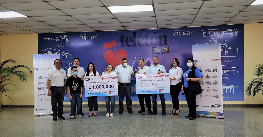 Grupo Jaremar nuevamente apoya con un importante donativo a Fundación Teletón