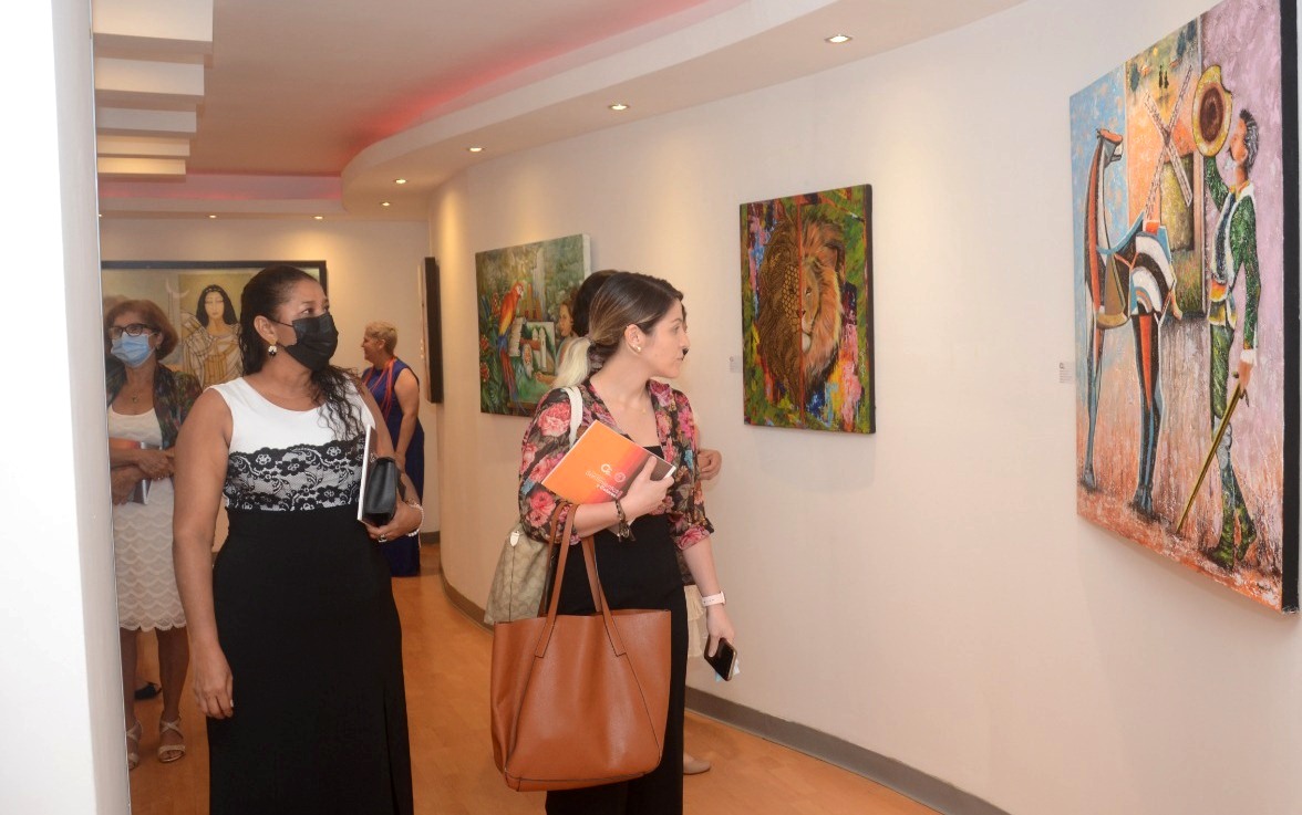 “Sentimientos y Colores 2022” la exposición pictórica inaugurada en el Banco Central de Honduras